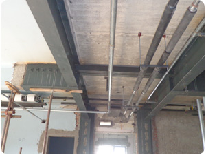 12.剔出钢筋焊接，灌注cgm包钢